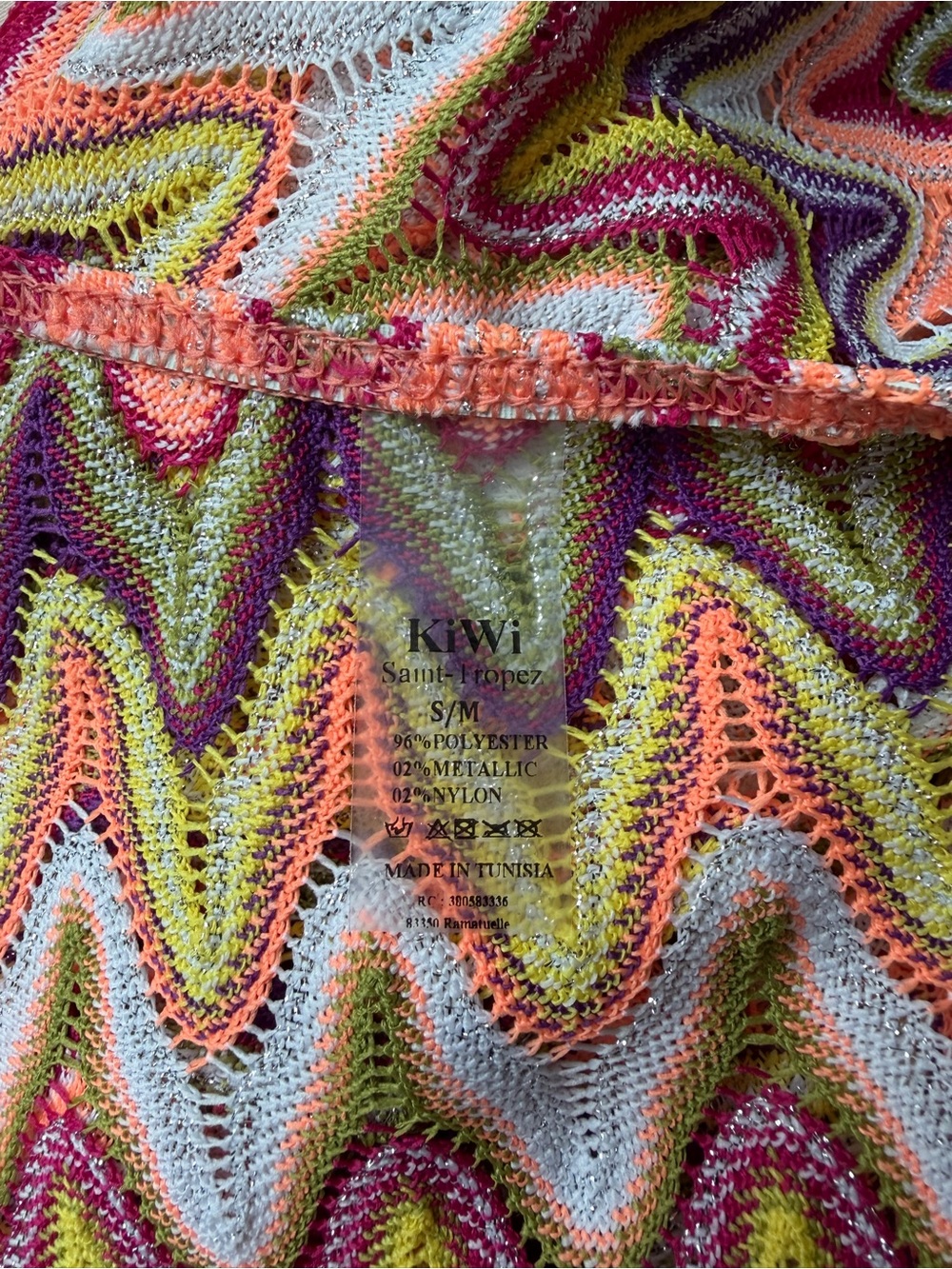 NWT Zigzag Long Halter Dress - Picture 8 of 8